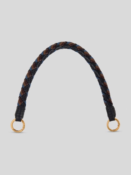 WOVEN LEATHER BAG HANDLE
