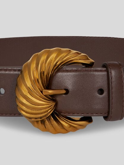 BELT WITH PAISLEY BUCKLE