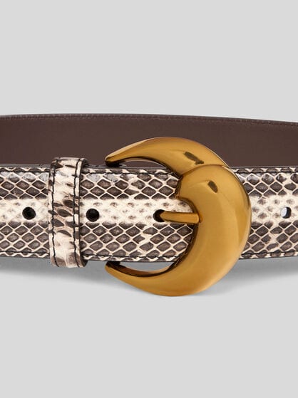 AYERS BELT WITH PAISLEY BUCKLE