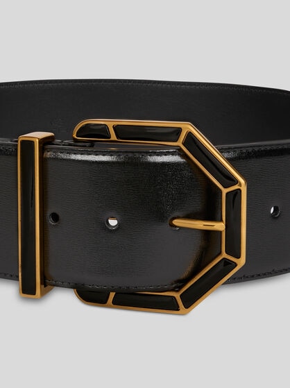 LEATHER MAXI-BELT