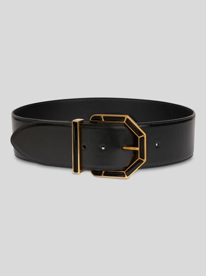 LEATHER MAXI-BELT