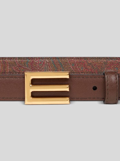 REVERSIBLE BELT WITH ETRO BUCKLE
