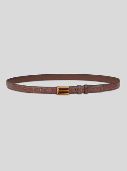 REVERSIBLE BELT WITH ETRO BUCKLE