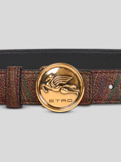REVERSIBLE BELT WITH PEGASO