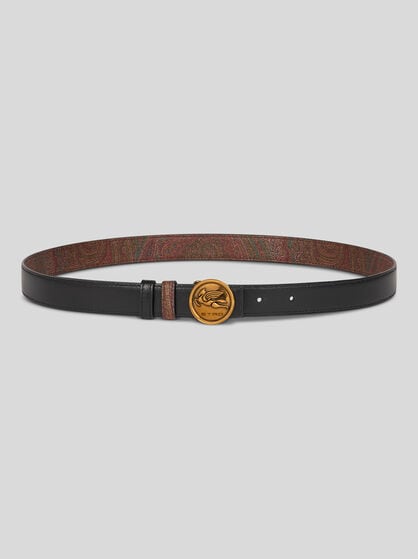 REVERSIBLE BELT WITH PEGASO