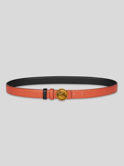REVERSIBLE BELT WITH PEGASO