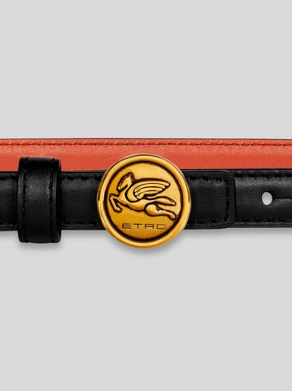 REVERSIBLE BELT WITH PEGASO