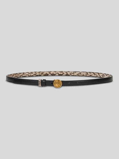 REVERSIBLE AYERS LEATHER BELT