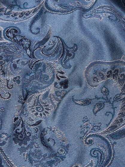 JACQUARD DENIM OVERSHIRT