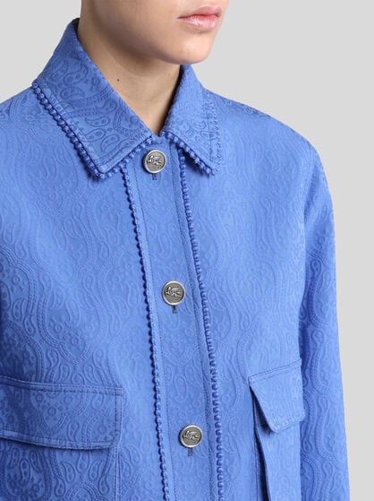 PAISLEY JACQUARD JACKET
