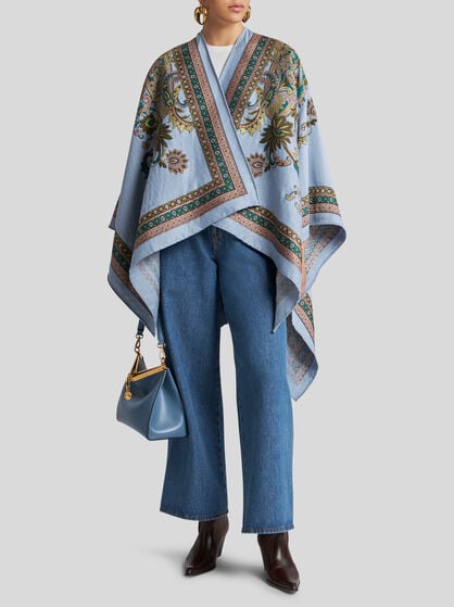 FIL COUPÉ JACQUARD CAPE