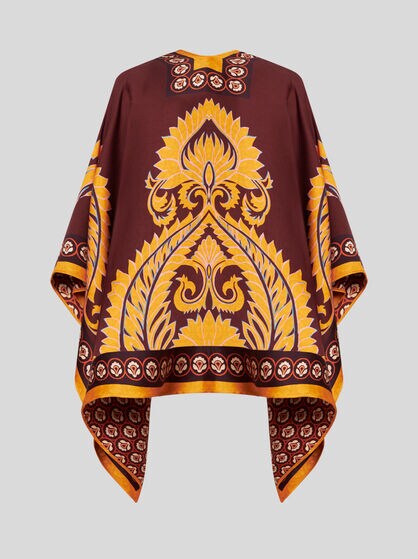 MANTELLA IN COTONE JACQUARD