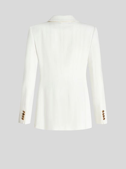 SLUB FABRIC JACKET
