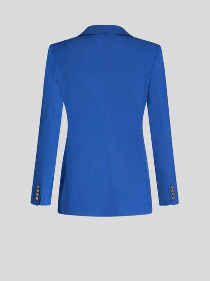 STRETCH JACKET WITH PEGASO BUTTONS