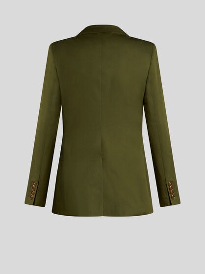 STRETCH JACKET WITH PEGASO BUTTONS
