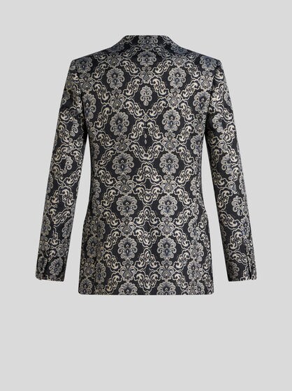 COTTON JACQUARD JACKET