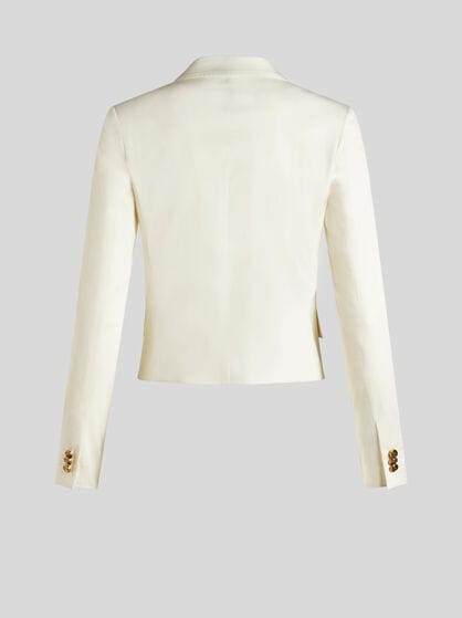 DOUBLE-BREASTED JACKET WITH PEGASO BUTTONS
