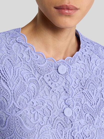 FLORAL MACRAMÉ JACKET