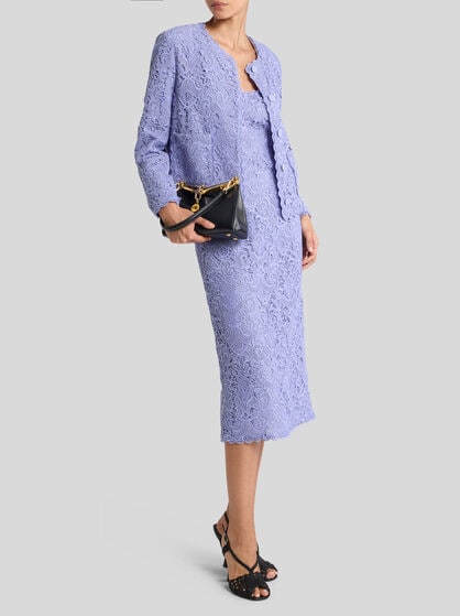 FLORAL MACRAMÉ JACKET