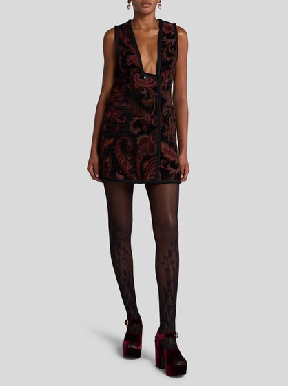 REVERSIBLE JACQUARD WAISTCOAT