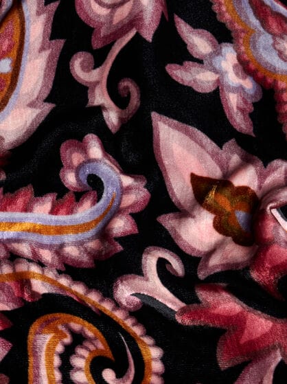 PAISLEY VELVET TROUSERS