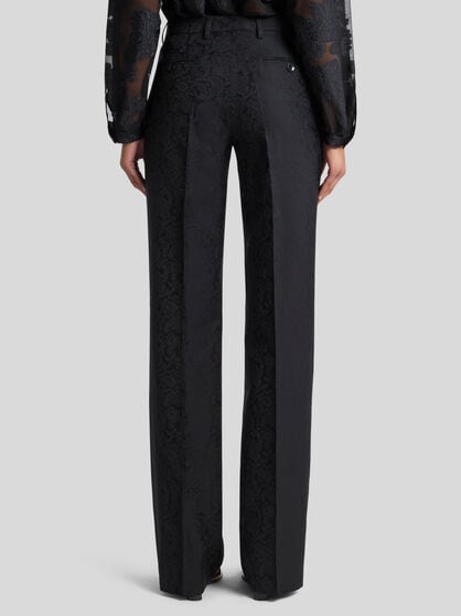 JACQUARD TROUSERS