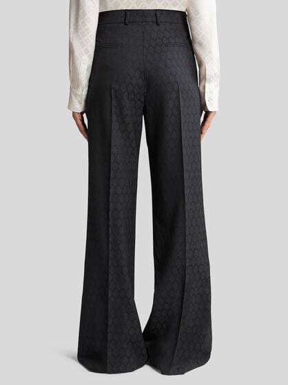 JACQUARD TROUSERS