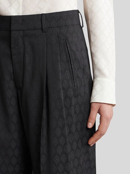 JACQUARD TROUSERS