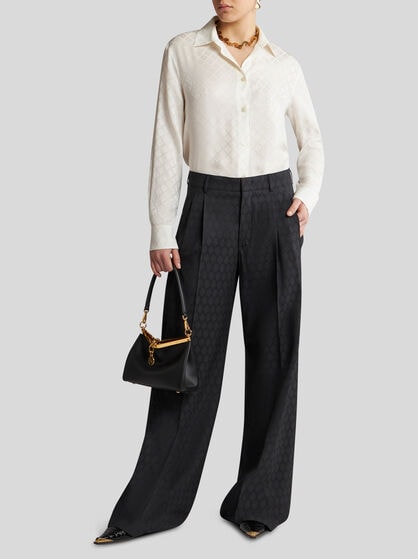 JACQUARD TROUSERS