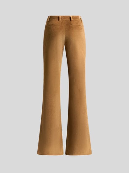CORDUROY VELVET TROUSERS