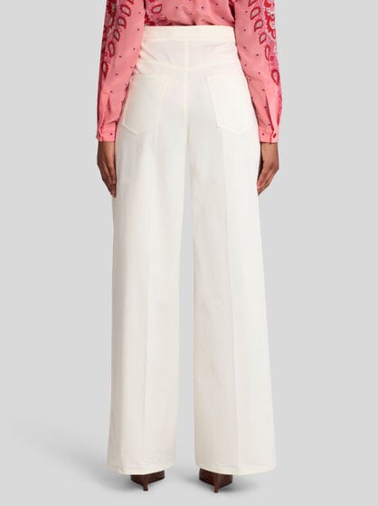 TROUSERS WITH PEGASO BUTTONS