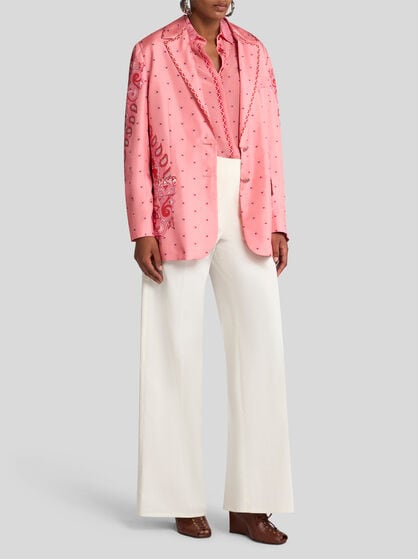 TROUSERS WITH PEGASO BUTTONS