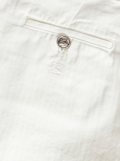 COTTON BERMUDA SHORTS WITH BUTTONS