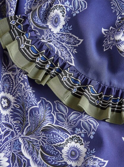 BANDANNA BOUQUET MAXI SKIRT