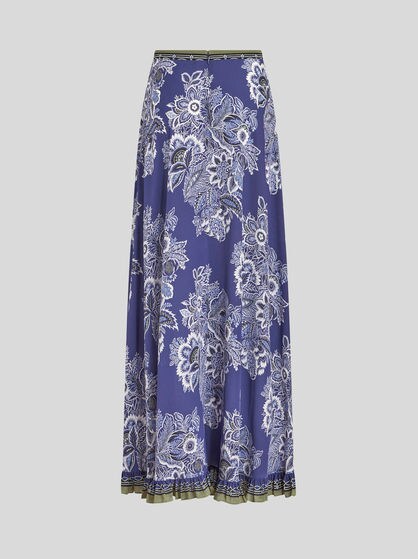 BANDANNA BOUQUET MAXI SKIRT