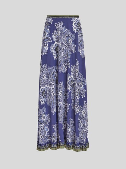 BANDANNA BOUQUET MAXI SKIRT