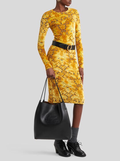CHENILLE JACQUARD SKIRT
