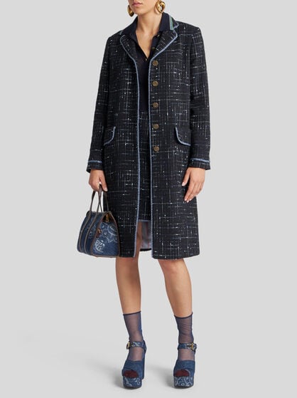 BOUCLÉ TWEED MINI SKIRT