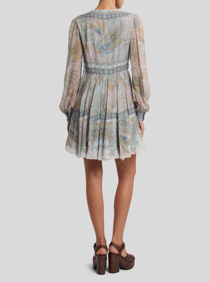 SILK MINI DRESS