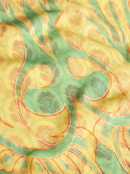 ABITO IN TULLE STAMPATO