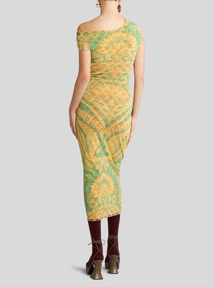 ABITO IN TULLE STAMPATO