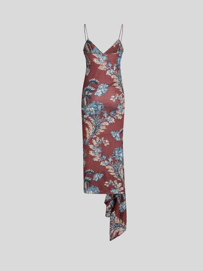 PRINTED JERSEY DRESS