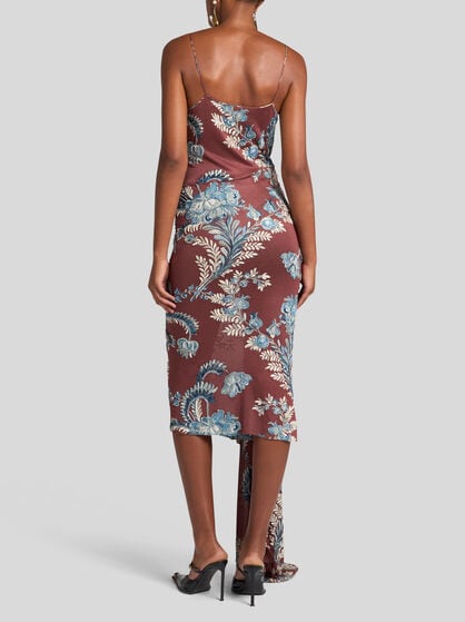 PRINTED JERSEY DRESS