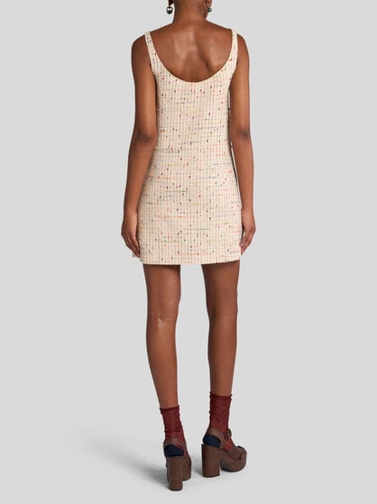 BOUCLÉ MINI DRESS