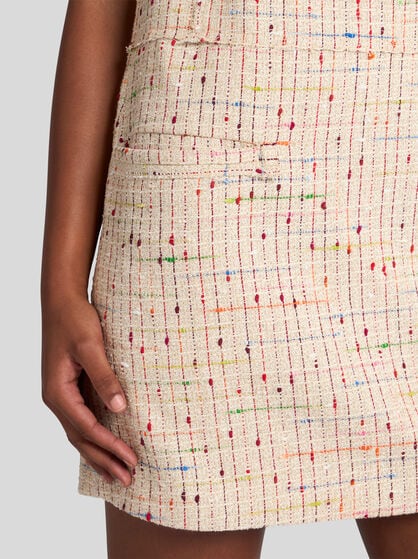 BOUCLÉ MINI DRESS