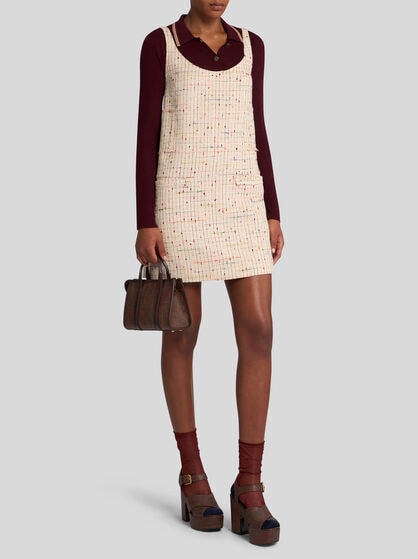 BOUCLÉ MINI DRESS