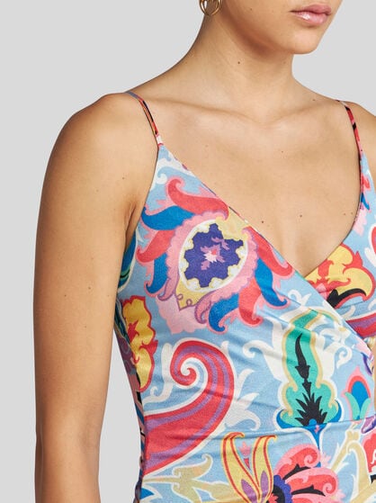 LONG DRESS WITH FLORAL PRINT