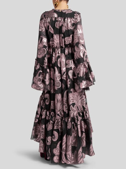 LONG FIL COUPÉ DRESS