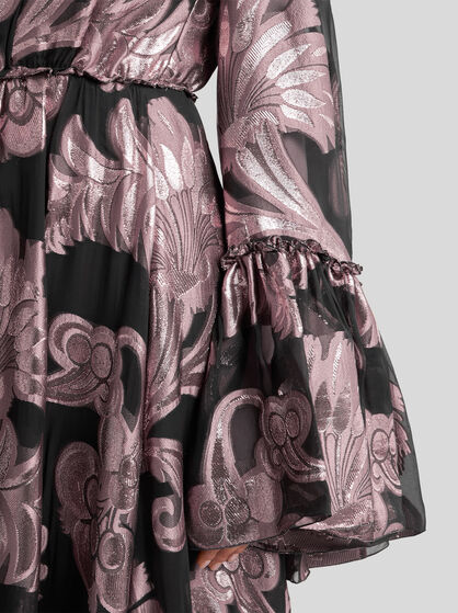 LONG FIL COUPÉ DRESS