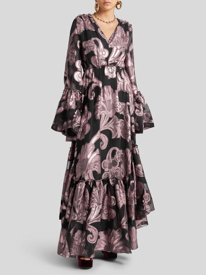 LONG FIL COUPÉ DRESS